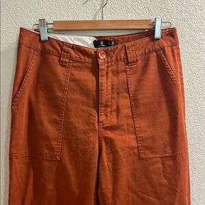 Volcom Women’s Carpenter Pants — Rust Color Size 28